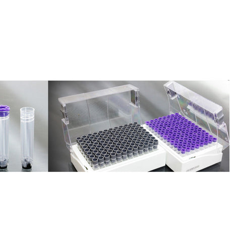 11 SBS 2D Barcoded Storage Tube rack detail