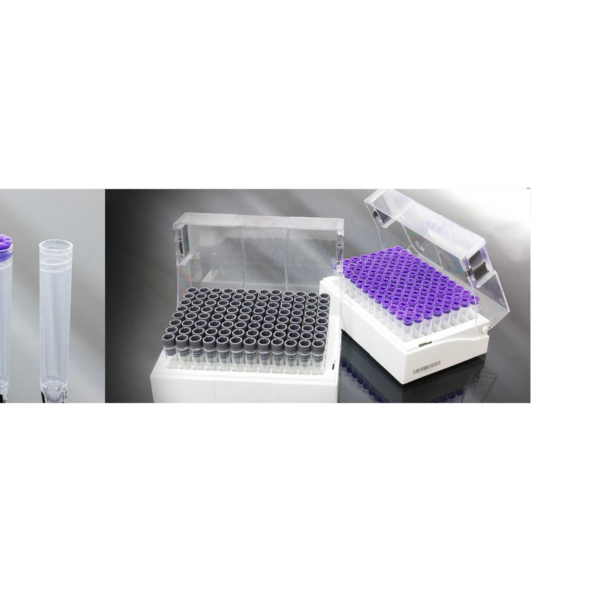 14 SBS 2D Barcoded Storage Tube rack detail