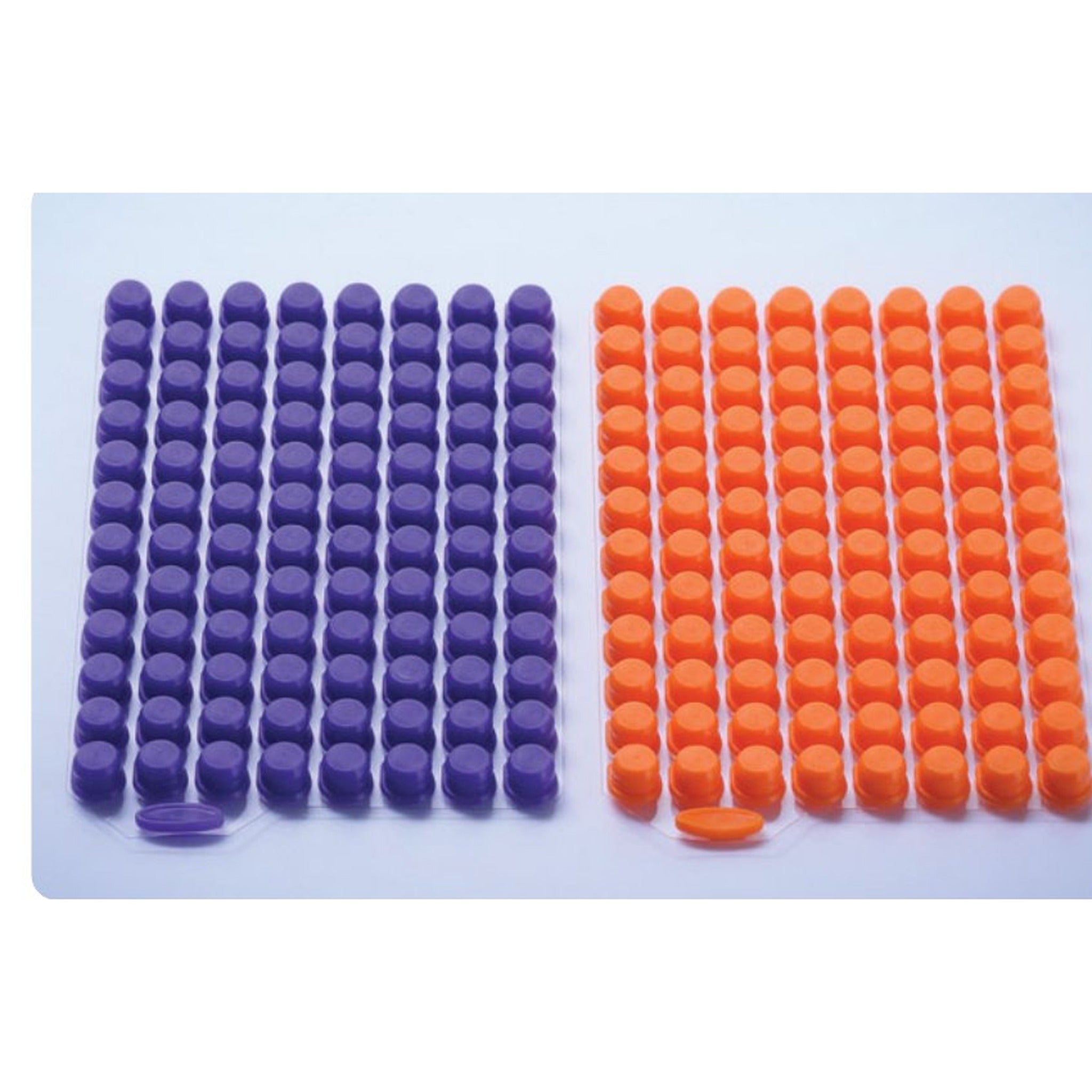 SBS TPE Plug-in Cap Mat, purple and orange